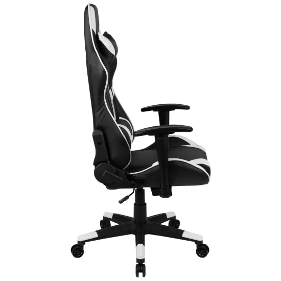 Emma and Oliver Z200 Gaming Chair Racing Office Ergonomic Computer PC Chair with Reclining Back Red {10}