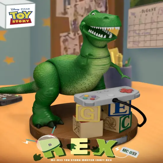 Toy Story Master Craft Rex Table Top Statue {5}