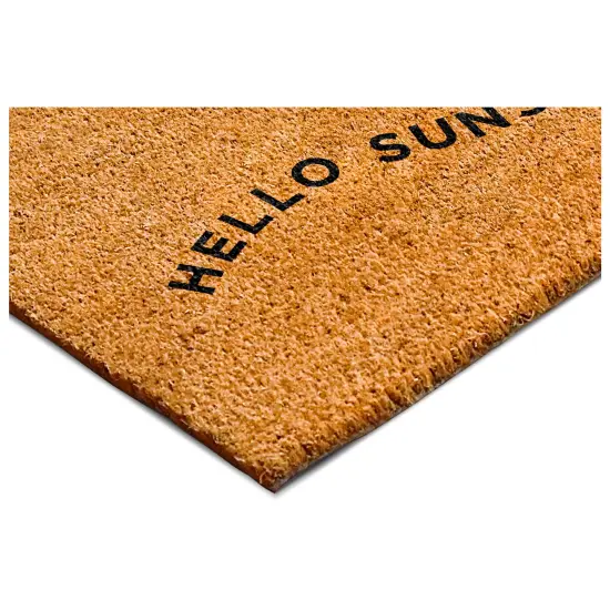 Hello Sunshine Doormat {6}