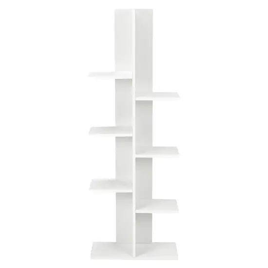 Open Concept Plant Display Shelf Rack Storage Holder White {1}