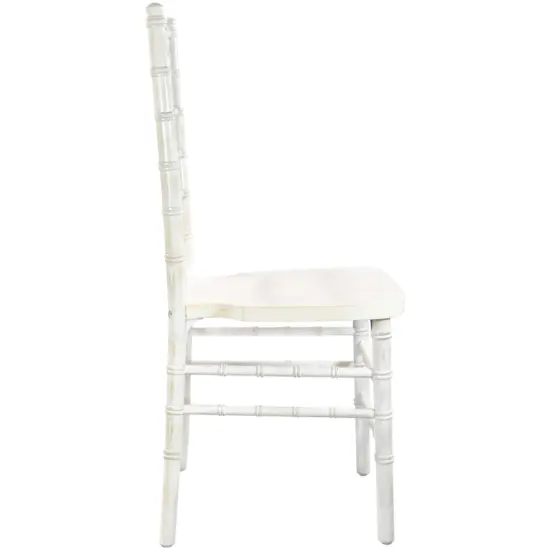 Emma and Oliver Wood Chiavari Chair Lime Wash {4}