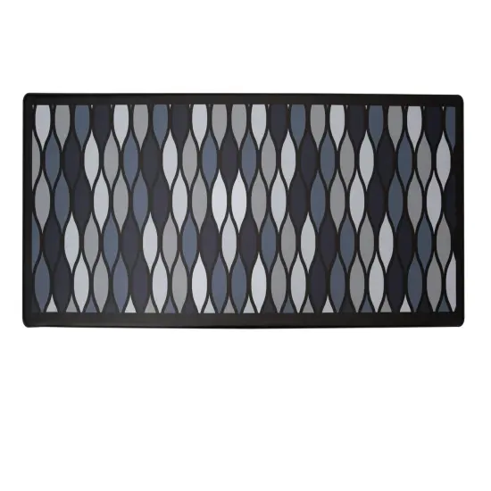 19.6 in. x 55 in. Anti-Fatigue Kitchen Runner Mat (Geo) {2}