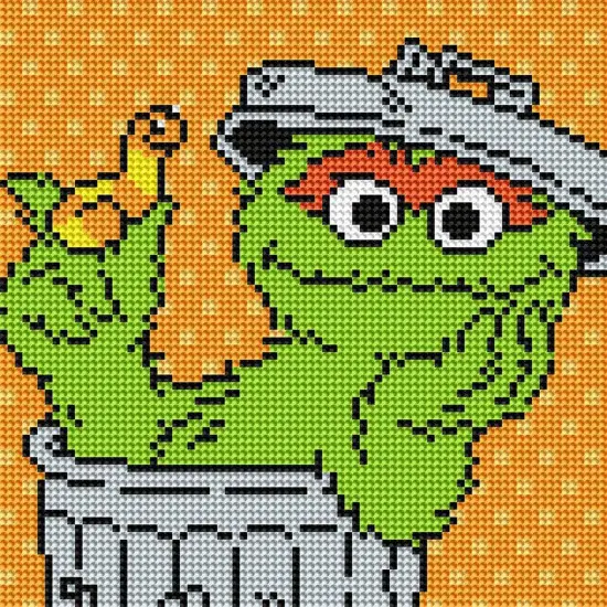 Oscar the Grouch&trade; Portrait {2}