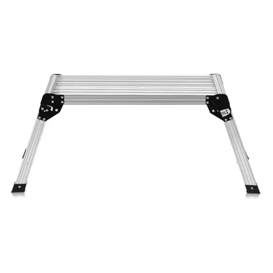 Heavy Duty Portable Bench Aluminum Folding Step Ladder {4}