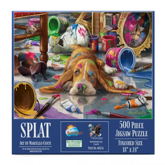 Sunsout Splat 500 pc Jigsaw Puzzle 60656 {4}