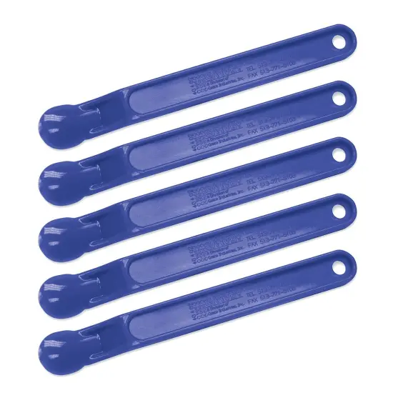 Garvey Label Remover and Sticker Remover Tool Set, Efficiently Removes Labels, Stickers, Seals, and Adhesives, 6-Inch Length, Blue, 5 Pack (091455) {2}