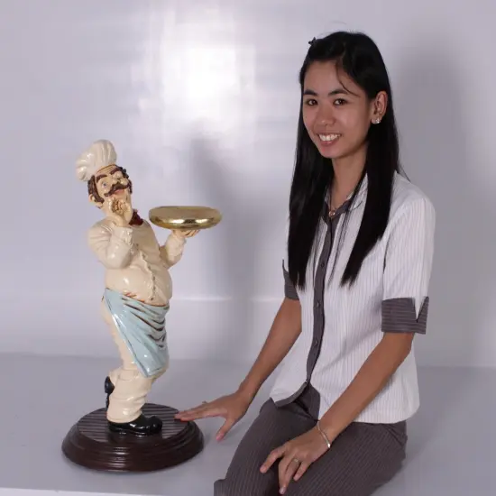 Chef Butler Small Statue {2}