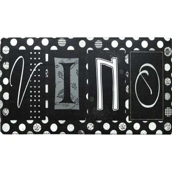 Oversized 20"x36" Feel at Ease Anti-Fatigue Kitchen Mat (Vino) {2}