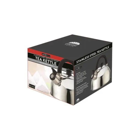 Stainless Steel Whistling Tea Kettle, 2.5-Quart {2}