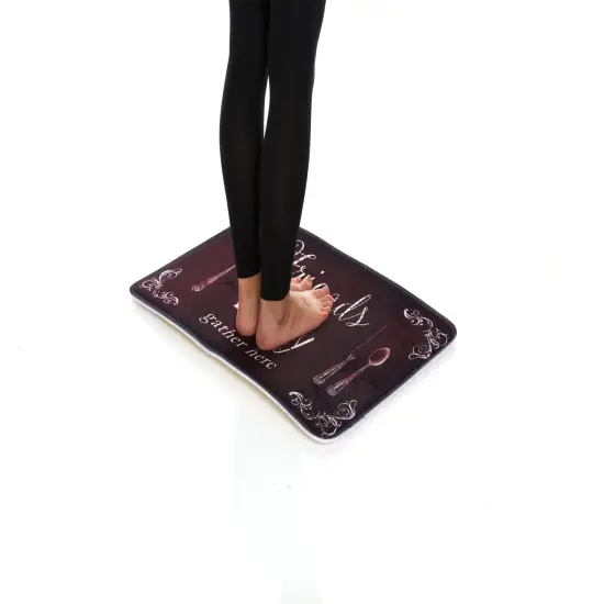 J&V TEXTILES Relax Series Series 20"x30" Antifatigue Kitchen Mats (Friends and Family) {2}