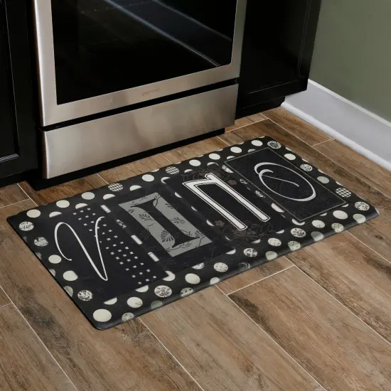 Oversized 20"x36" Feel at Ease Anti-Fatigue Kitchen Mat (Vino) {1}