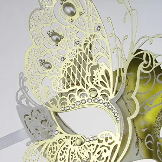 Mysterious Venetian Butterfly Lady Masquerade Halloween Party Mask Evening Prom Ball Mask Bar Costumes Accessory {5}