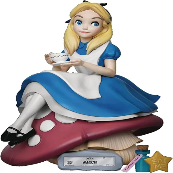 Alice In Wonderland Master Craft Alice Table Top Statue {2}