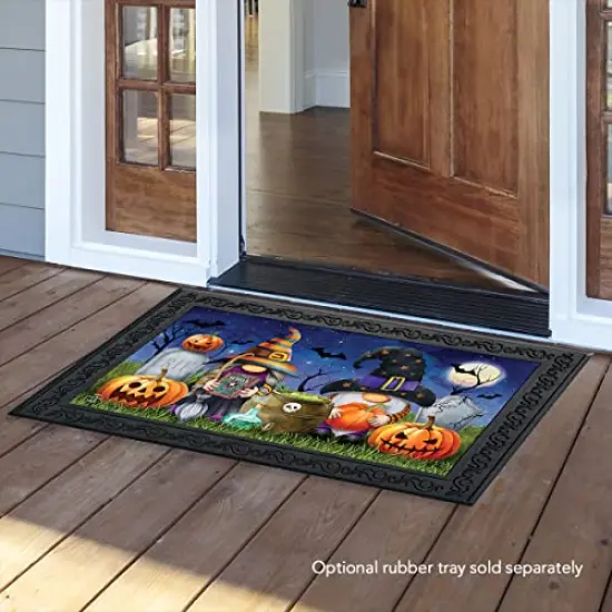 Briarwood Lane Halloween Gnomes Doormat Spooky Humor 30" x 18" {5}