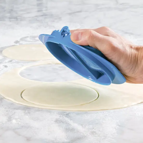 Plastic Dough Crimped Edge Press Set for Pies Pastries Calzones Includes 3 Sizes {3}