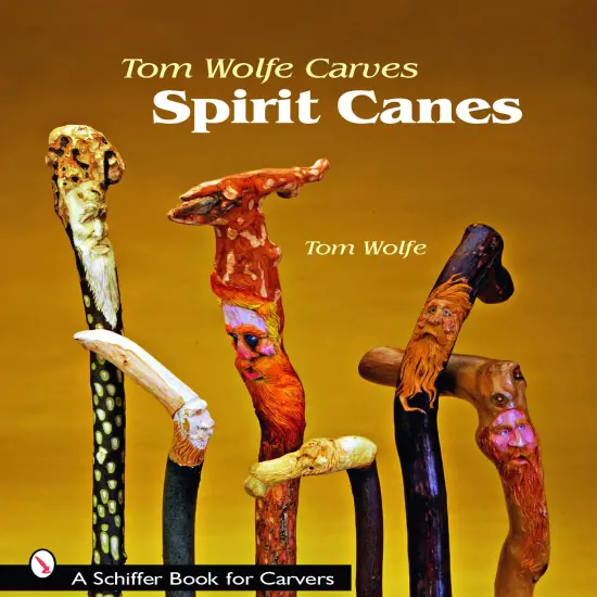 Tom Wolfe Carves Spirit Canes {1}