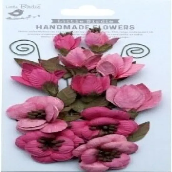 Little Birdie Denny Paper Flowers 13/Pkg {1}