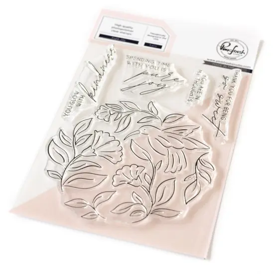 Pinkfresh Studio Clear Stamp Set 4"X6"-Pure Joy {1}
