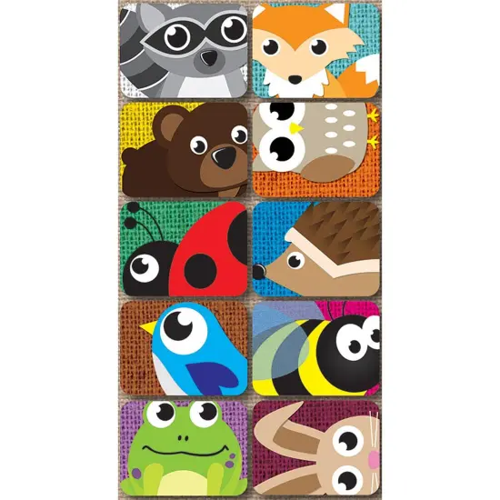 Non-Magnetic Mini Whiteboard Erasers, Keyhole Kritters, 10 Per Pack, 3 Packs {2}