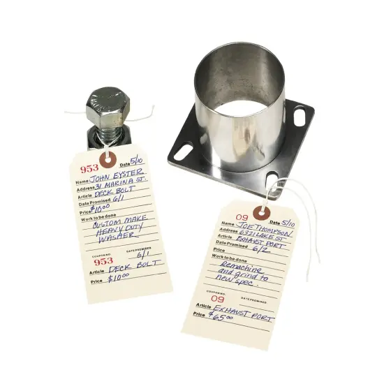 Avery Repair Tags, Manila, Strung, 5-1/4" x 2-5/8",500 Tags (15030) {2}