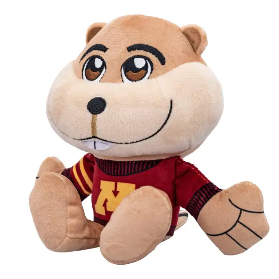Bleacher Creatures Minnesota Golden Gophers Goldy 8" Mascot Kuricha Sitting Plush {5}