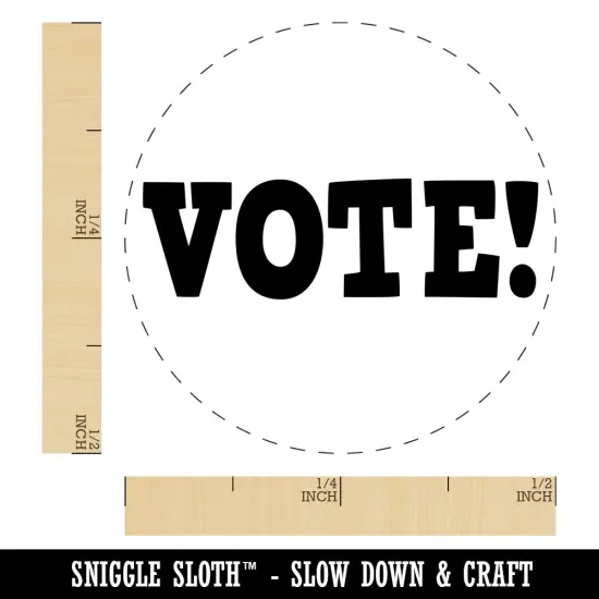 Vote Election Self-Inking Rubber Stamp for Stamping Crafting Planners UV {1}