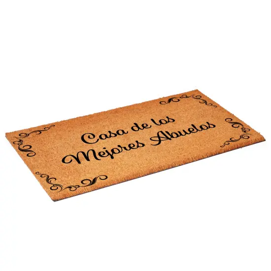 Casa de los mejores Abuelos Doormat {4}