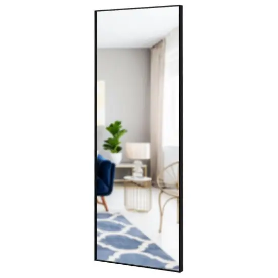 59''Full Length Mirror Large Rectangle Bedroom Mirror Golden {4}