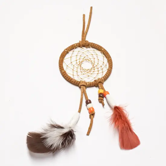 Realeather(R) Crafts Mini Dreamcatcher Kit 3" {5}