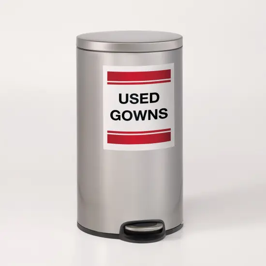 Avery Durable ID Labels, Permanent Adhesive, 8-1/2" x 11", Matte White, 50 Labels (6575) {4}