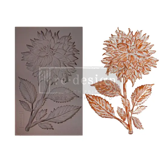 Prima Re-Design Decor Mould-Sweet Dahlia {1}