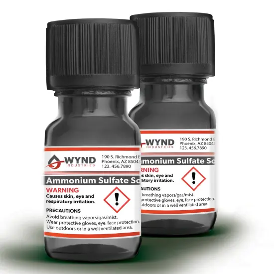 Avery UltraDuty GHS Chemical Labels for Pigment Inkjet Printers, Permanent Adhesive, Waterproof, UV Resistant, 1" x 2-1/2", 600 Labels (60527) {2}