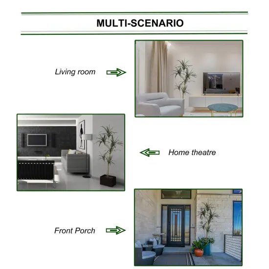 36-Inch Artificial Tree with 146 Lifelike Silk Leaves for Home and Office Decor | Low Maintenance Faux Plant | Versatile Design for Any Interior Style | Floral Home by Artificial Flowers {4}