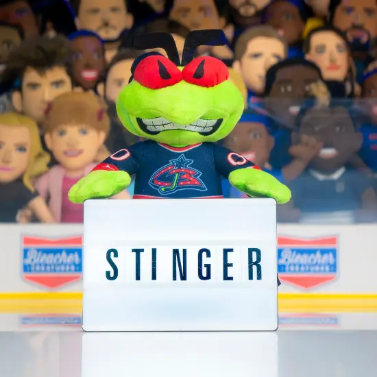 Bleacher Creatures Columbus Blue Jackets Stinger 10" Mascot Plush Figure (Throwback) {2}