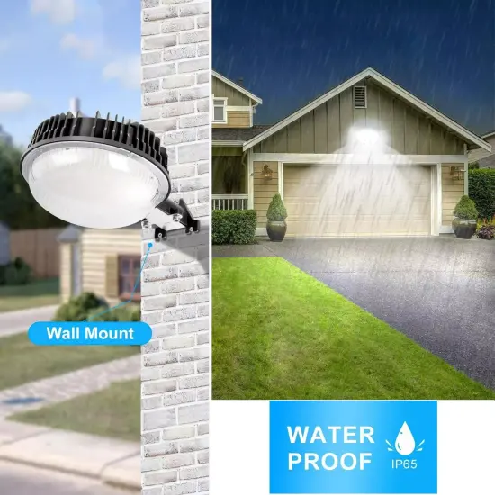 ETL 15000LM LED Barn Lights 120W Dusk to Dawn Photocell Outdoor Area Light 5000K {4}