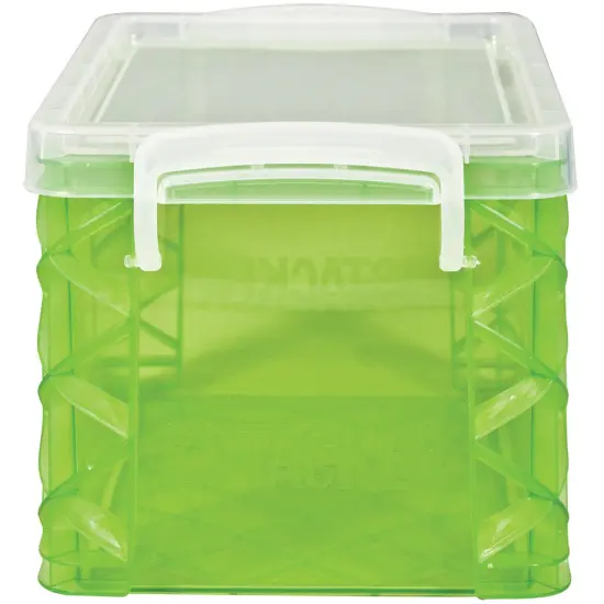 Storage Studios Super Stacker Storage Box-4.75"X5"X7.5" Assorted Colors {2}