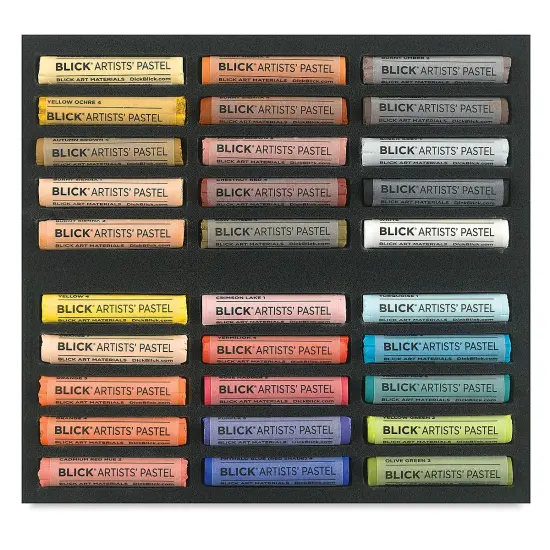Blick Artists' Soft Pastel Set - Portrait Colors, Set of 30 {2}