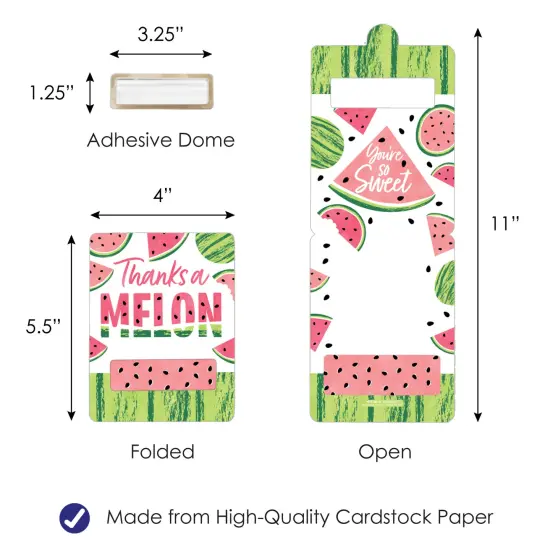 Big Dot of Happiness Assorted Thank You - DIY Cash Holder Gift - Funny Money Cards - Set of 6 {6}