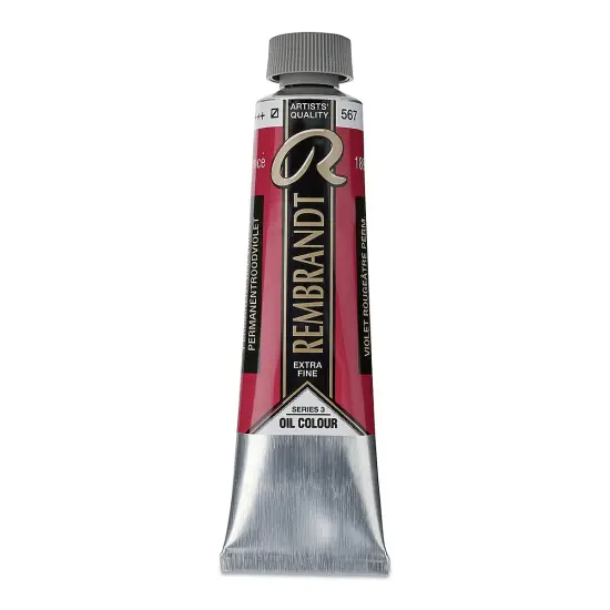 Rembrandt Artists' Oil Color - Permanent Red Violet, 40 ml tube {2}