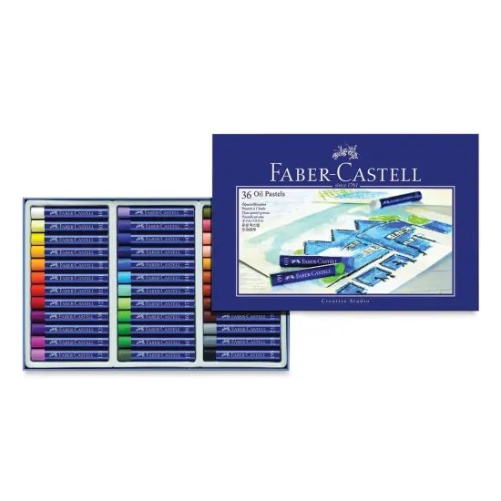 Faber-Castell Goldfaber Studio Oil Pastel Set - Assorted Colors, Set of 36 {1}