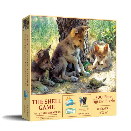 Sunsout The Shell Game 500 pc Jigsaw Puzzle 55020 {3}