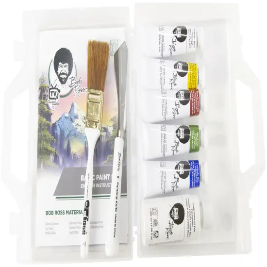 Bob Ross Basic Paint Set-10 Piece Set {2}