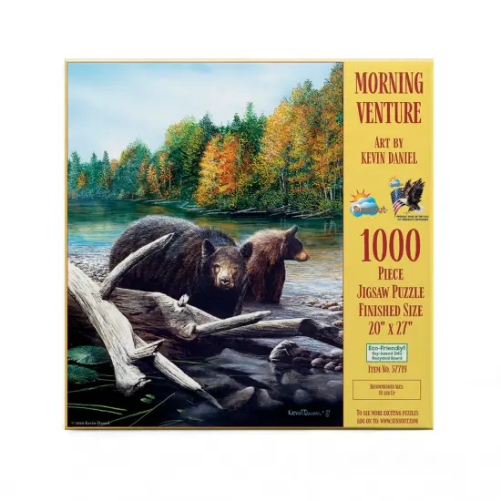Sunsout Morning Venture 1000 pc Jigsaw Puzzle 57719 {4}