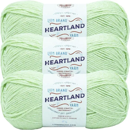(Pack of 3) Lion Brand Heartland Yarn-Channel Islands {1}