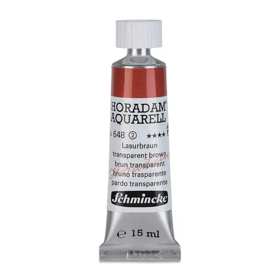 Schmincke Horadam Aquarell Artist Watercolor - Transparent Brown, 15 ml tube {2}