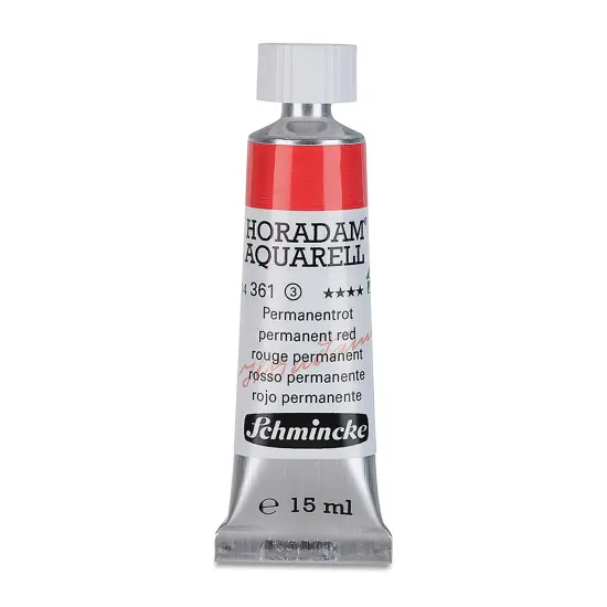 Schmincke Horadam Aquarell Watercolor - Permanent Red, 15 ml tube {2}