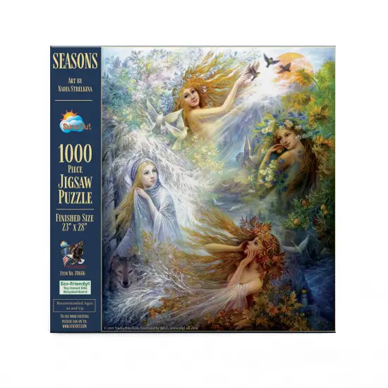 Sunsout Seasons 1000 pc Jigsaw Puzzle 70606 {4}