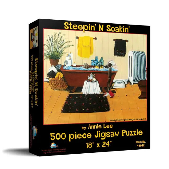 Sunsout Steepin N Soakin 500 pc Jigsaw Puzzle 46822 {3}