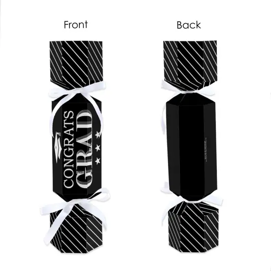 Big Dot of Happiness Graduation Cheers - No Snap Graduation Party Table Favors - DIY Cracker Boxes - Set of 12 {7}