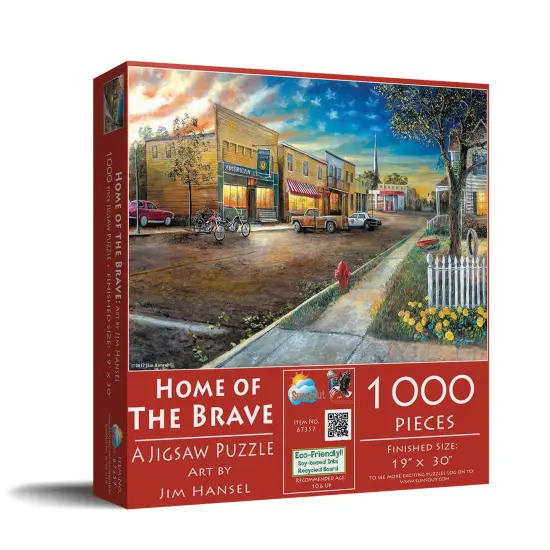 Sunsout Home of the Brave 1000 pc Jigsaw Puzzle 67357 {3}
